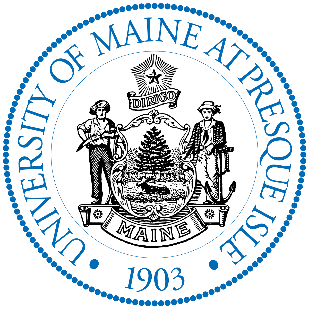UMPI - University of Maine, Presque Isle logo